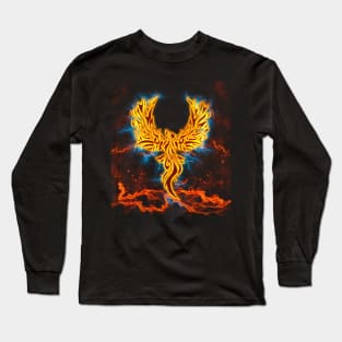 Golden Fenix Lightning wings Long Sleeve T-Shirt